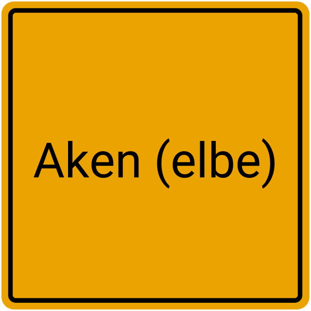 Meldebestätigung Aken (Elbe)